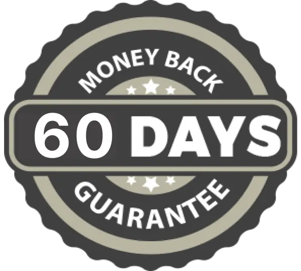 60-Day 100% Money-Back Guarantee